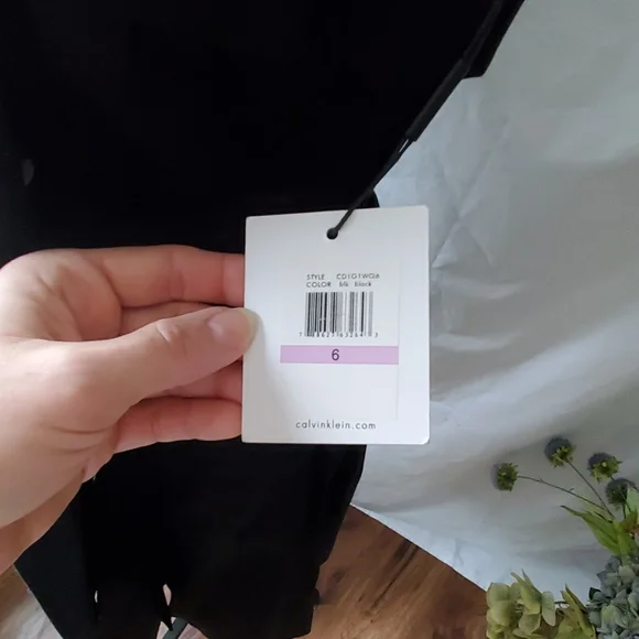 Calvin Klein wrap dress size 6 - Picture 6 of 8